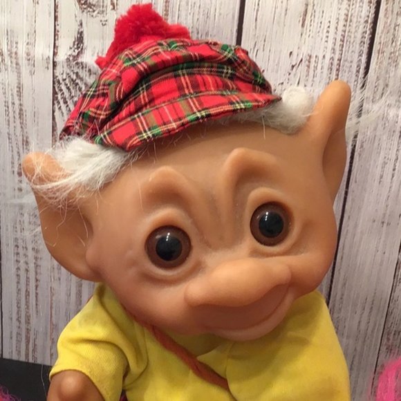 Dam Norfin Troll Doll set lot Vintage 1977 - Picture 3 of 9